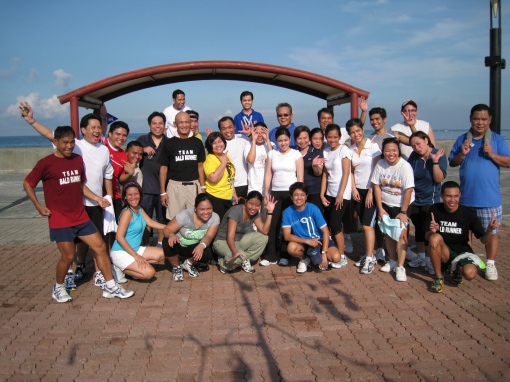 Group Picture After The Running Clinic