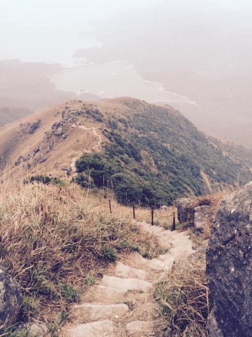 Steel Chains At The Assault To Lantau Peak